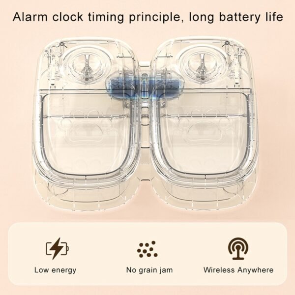 Automatic Pet Feeder Smart Food Dispenser Timer Stainless Steel - Image 2