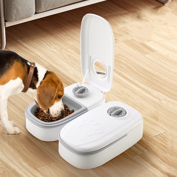 Automatic Pet Feeder Smart Food Dispenser Timer Stainless Steel - Image 5